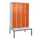 locker voor scheiding van kleding,HxBxD 2120x1200x815mm,4vak