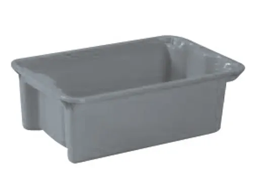 Draaistapelbak Pp Hxlxb 202X590X380Mm 34L Grijs