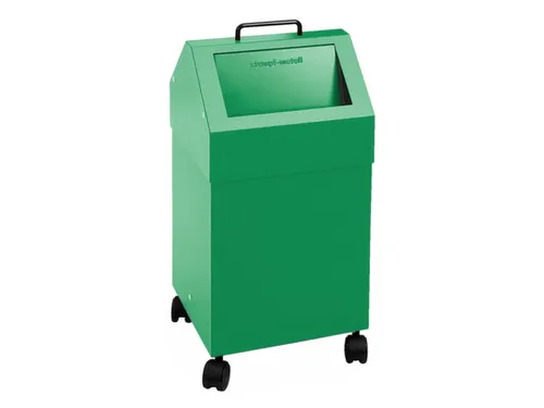 Afvalverzamelaar Vuurremmend 1X45 Liter 710X330X310Mm Groen