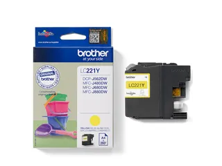 LC-221YBP Geel Inktcartridge 260 pagina's - 4