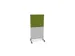 scheidingswand,HxB 1545x800mm,MP-lichtgrijs,BN7048-groen