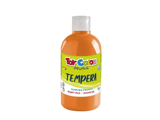 ToyColor plakkaatverf fles 500ml oranje