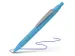 Stylo à bille Schneider Reco bleu néon/couleur écriture bleue