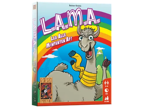 999Games Kaartspel LAMA 8+