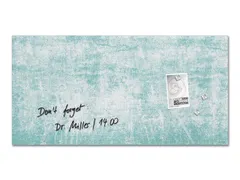 Glas Magneetbord Sigel Artverum Turquoise Wall mat 91x46cm