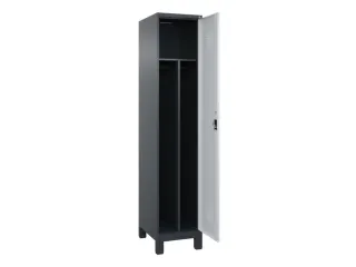 locker voor scheiding van kleding,HxBxD 1950x400x500mm,1vak - 1