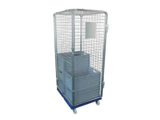 veiligheidsrolcontainer,draagverm. 500kg,HxLxB 1800x870x682mm - 1