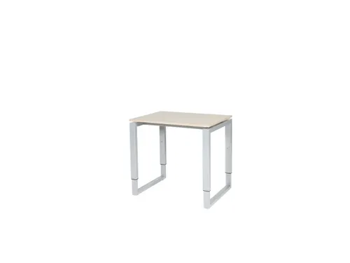 Domino Plus Bureau Hoogte Verstelbaar 800x600mm Robson Eiken Alu