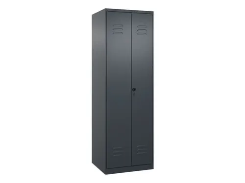 PBM-locker,HxBxD 1850x600x500mm,2vak,vak B 300mm,draaigrendel