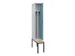 locker met bank,voor scheiding van kleding,HxBxD 2120x300x815mm,1vak