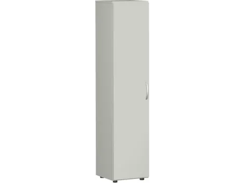 Draaideurkast Hxbxd 1810x400x420mm 4 Legborden/5 Oh Lichtgrijs