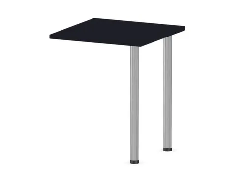 aanbouwtafel,i.h.v.,HxBxD 720-840x600x600mm,CC-zwart