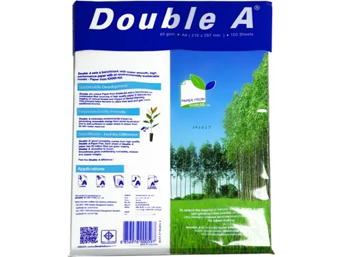 Kopieerpapier Double A Premium A4 80 Gram wit 100 vel