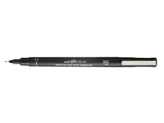 Fineliner Uni-ball Pin zwart 0.5mm - 1