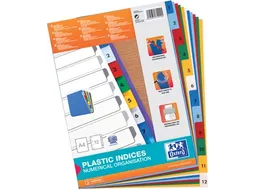 Elba Tabbladen Set 1-12, Ft A4