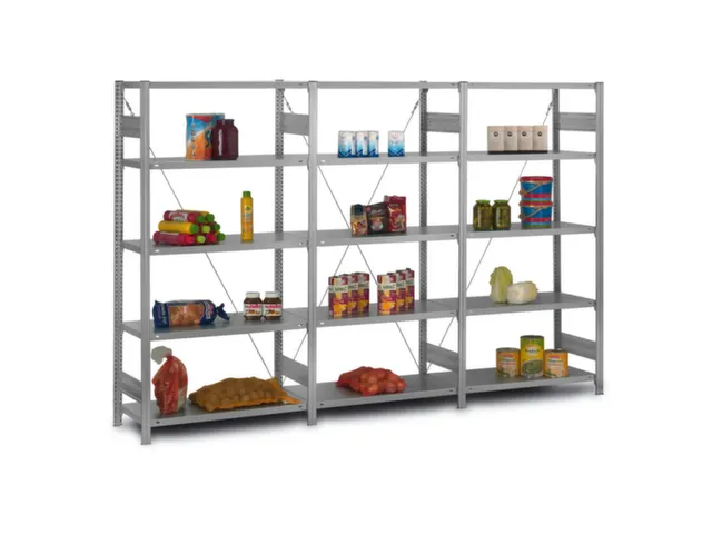 Rayonnage En Acier Sans Boulons élément Suivant H x l x p 2000 