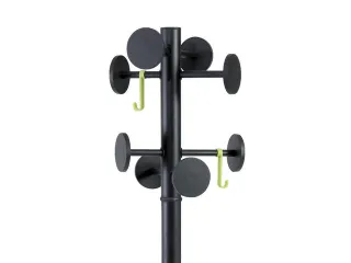 Stan 3 designkapstok grijs met 8 haken 175 cm met paraplubak - 3