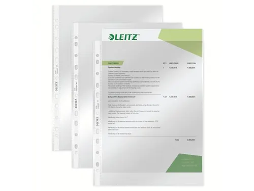 Showtas Leitz 47700002 Standaard A4 Pp 0.08mm 11-Gaats