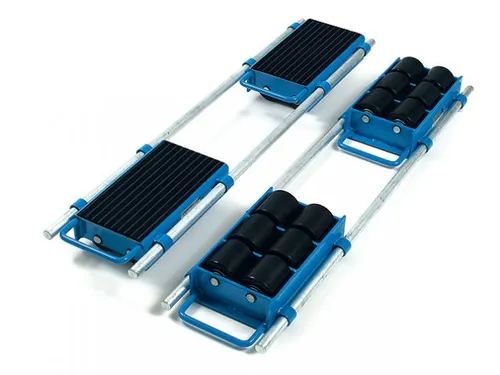 Onderzetroller Verstelbaar 6952 12000 kg blauw 350x200mm