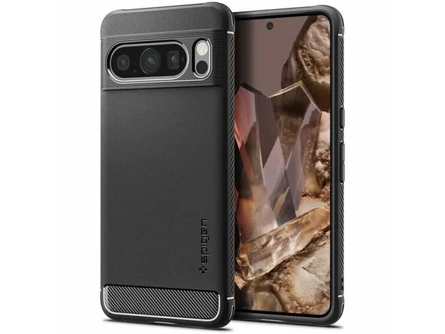 Spigen Case ACS06314 Pixel 8 Pro Rugged Armor zwart