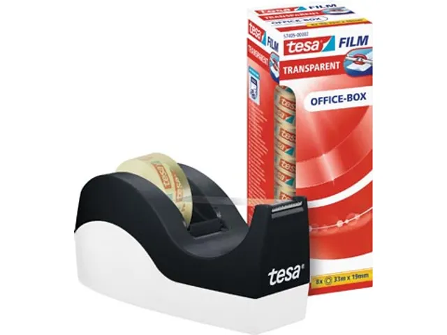 Afroller Orca +8 Rollen Tesafilm transparant 33x19mm