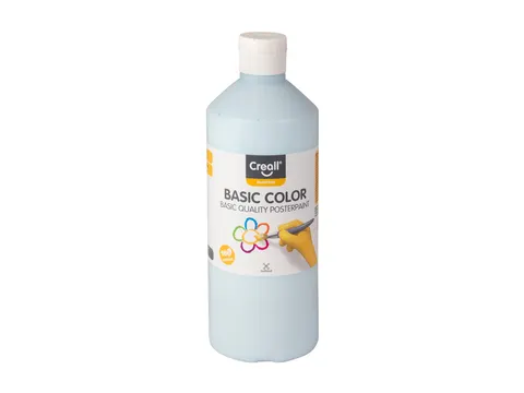Plakkaatverf Creall basic pastel blauw 500ml