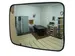 Miroir de sécurité intérieur Convex rectangulaire 400x600mm