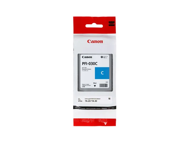 Canon PFI-030C, Cyaan, Inkt op pigmentbasis, 55 ml, 1 stuk(s)