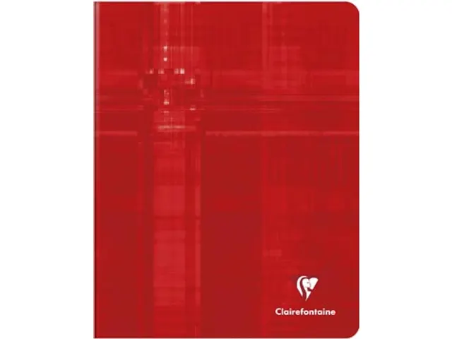 Clairefontaine schrift Metric 16.5x21cm geruit 5x5 mm rood