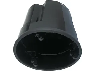 Rolkruk Essential, uit kunststof, zwart - 4