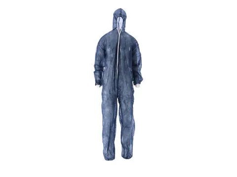 Coverall PP Non Woven Maat XXXL Blauw Ritssluiting 50 Stuks