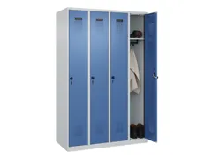 locker,HxBxD 1850x1200x500mm,4vak,vak B 300mm,draaigrendel