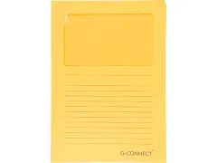 L-Map Met Venster A4 120 Grams 100 stuks Oranje