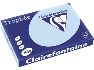 Trophée Pastel gekleurd papier A3 160 gram 250 vel blauw - 2