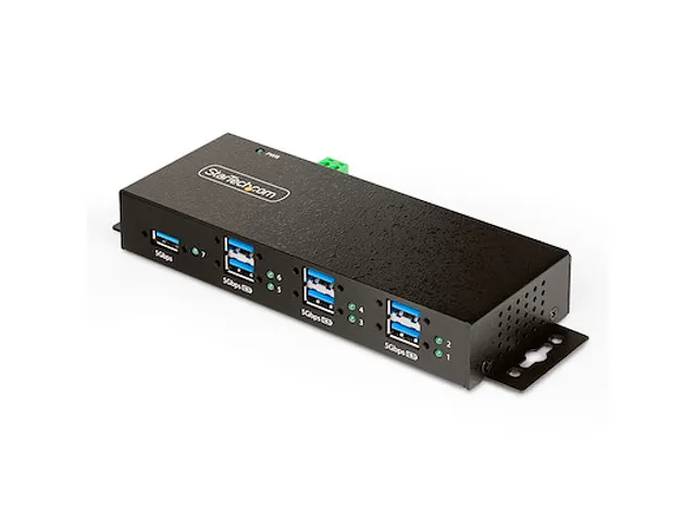 7-Port Managed USB Hub met 4x USB-A