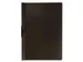 Klemmap PP Met Metalen Clip A4 60 Vel Transparant Zwart