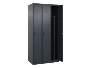 locker voor scheiding van kleding,HxBxD 1850x900x500mm,3vak - 2