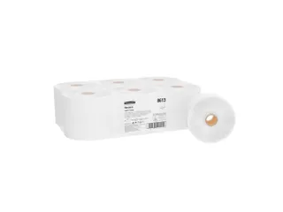 Hostess 8613 Toiletpapier Jumbo 1-laags Wit - 1