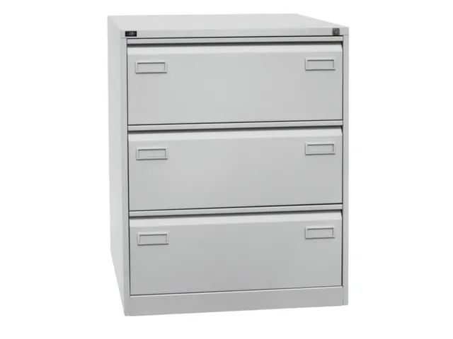 hangmappenkast,HxBxD 1016x800x622mm,3hangmappenframes,twee banen