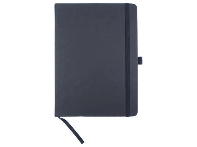 Carnet de notes Kangaro A5 noir ligné 96 feuille 80 gr blanc crème a