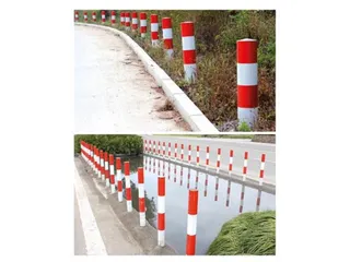 Reflecterende Tape 5cm x 10m Rood Wit - 2