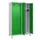 locker voor scheiding van kleding,HxBxD 1950x1200x500mm,4vak