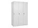 locker voor scheiding van kleding,HxBxD 1850x1200x500mm,3vak