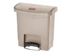 Slim Jim Step On Container Front Step Kunststof 15 Liter Beige