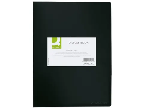 Showalbum A4 PP 20 Tassen Zwart