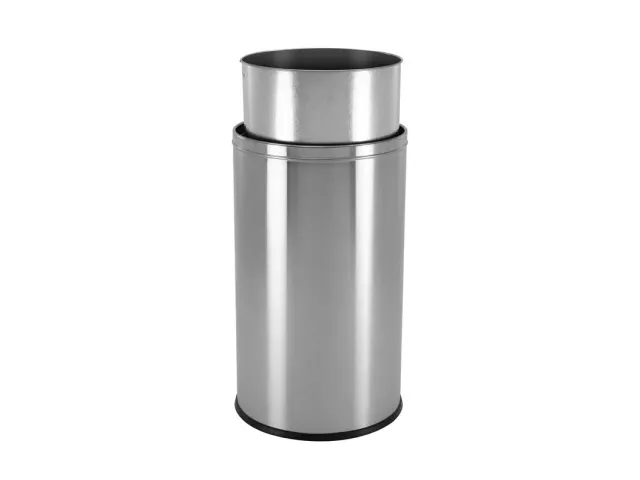 V-Part Marlow Top Swing Bin 78 liter mat RVS