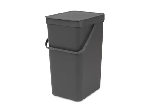Afvalemmer Sort & Go 16 liter grijs, Brabantia