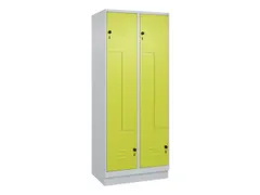 armoire vestiaire Z HxlxP 1950x800x500mm larg. compart. 200/400mm