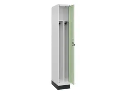 locker voor scheiding van kleding,HxBxD 1950x300x500mm,1vak