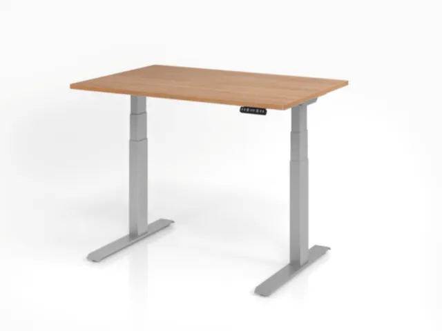 Av. régl. él. hauteur bureau assis/debout,HxlxP 640-1290x1200x800mm
